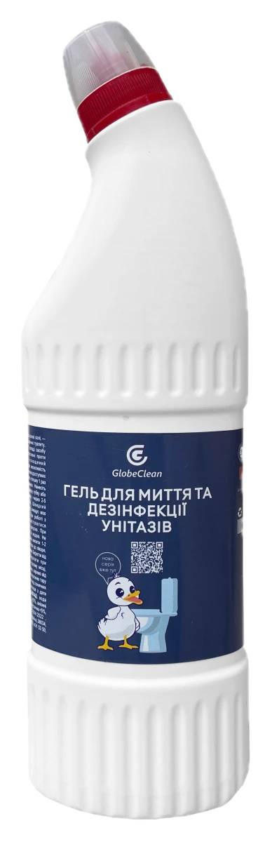 Гель для миття та дезінфекції унітазів GlobeClean 1л