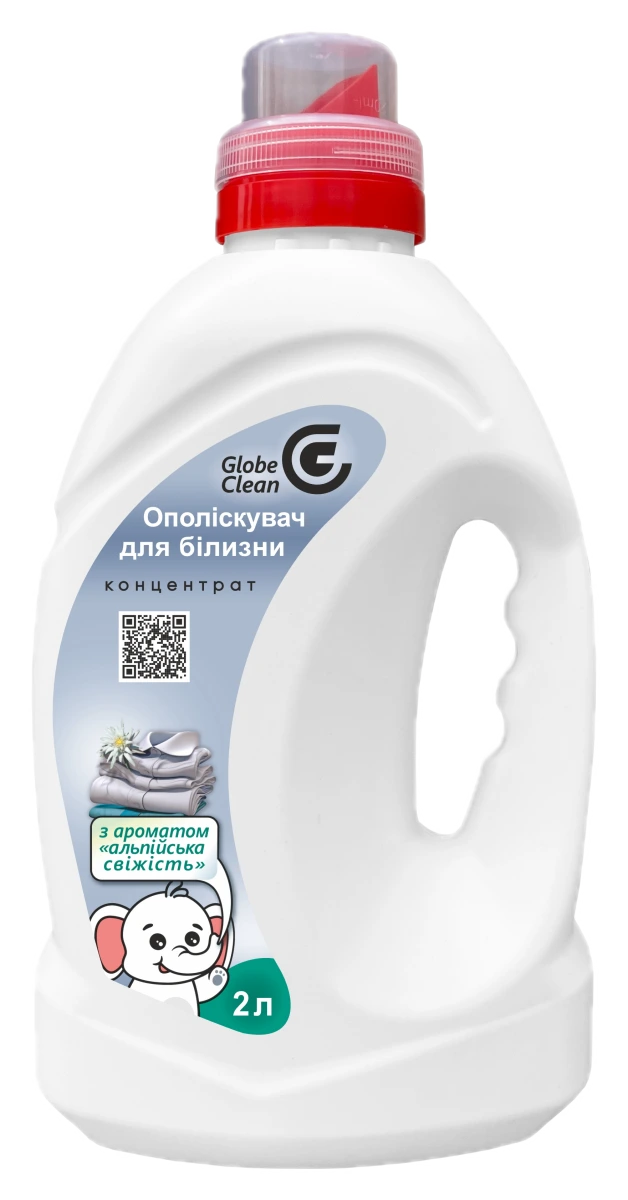 Ополіскувач для білизни GlobeClean «Альпійська свіжість» Концентрат, 2 л